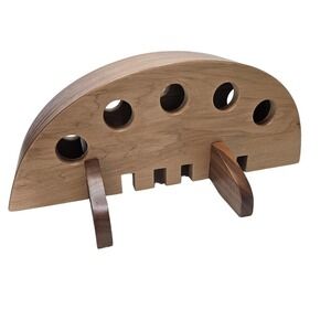 Curved Wooden Yoga Back Bender Backbender Stretch Eco Wood Arch